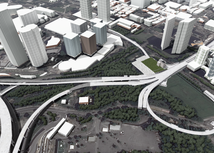 N101 : Design and Construction of North-South Corridor(Tunnel) Between ECP and Victoria Street BIM(B